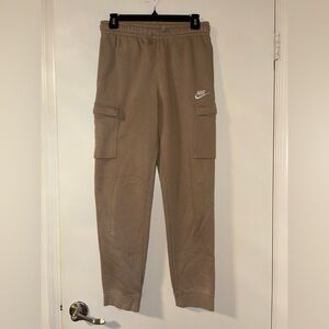 Nike Kids Tan Cargo Joggers